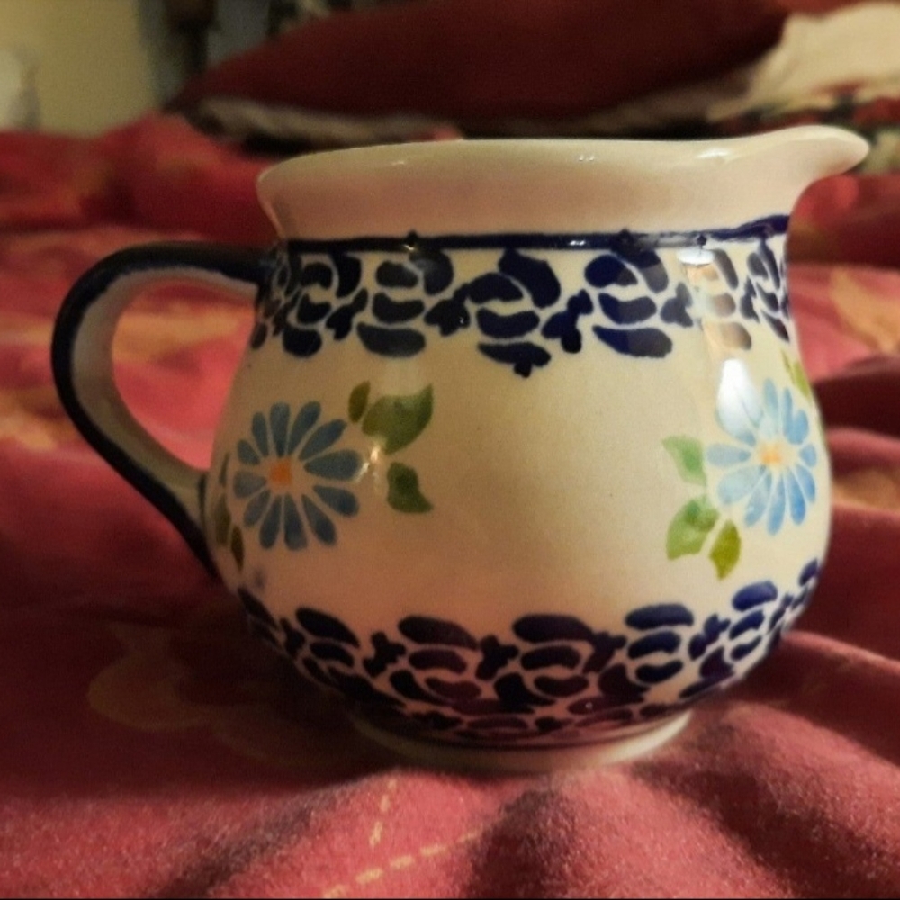 Polish Pottery Creamer